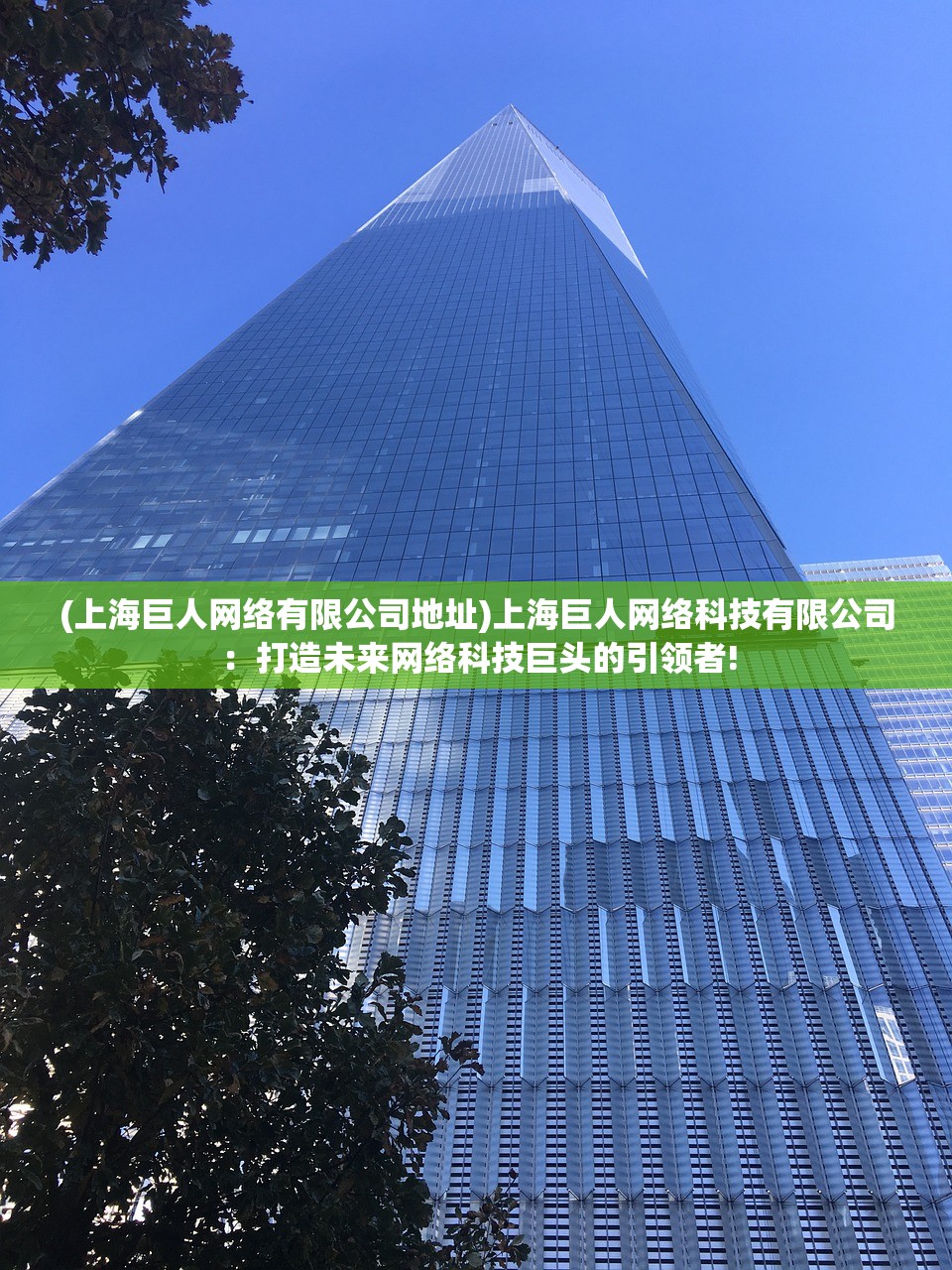 (上海巨人网络有限公司地址)上海巨人网络科技有限公司：打造未来网络科技巨头的引领者!