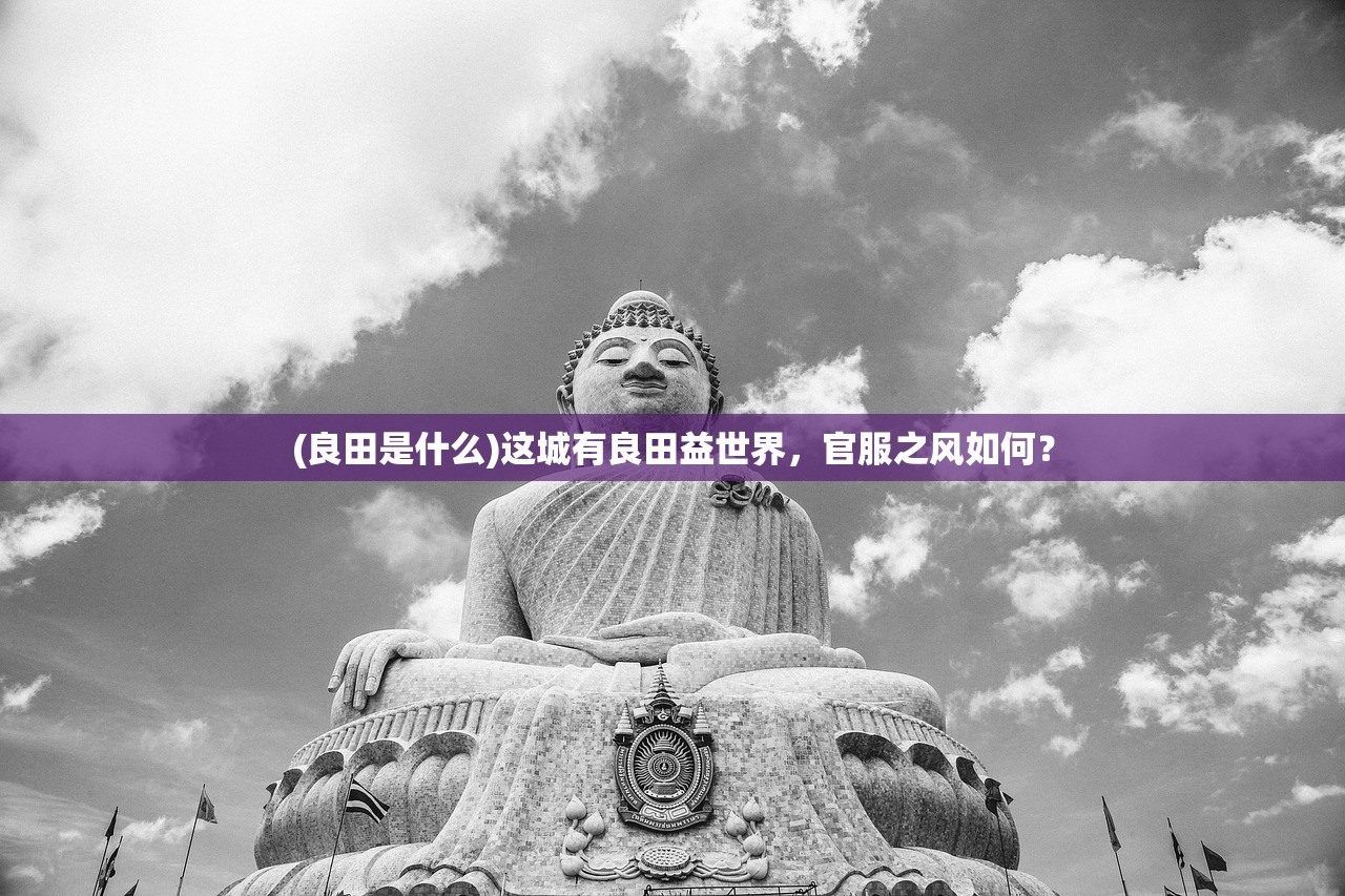 (良田是什么)这城有良田益世界，官服之风如何？