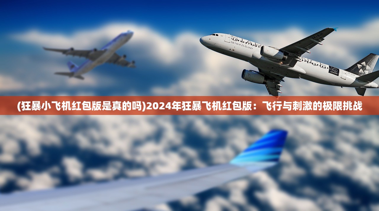 (狂暴小飞机红包版是真的吗)2024年狂暴飞机红包版：飞行与刺激的极限挑战
