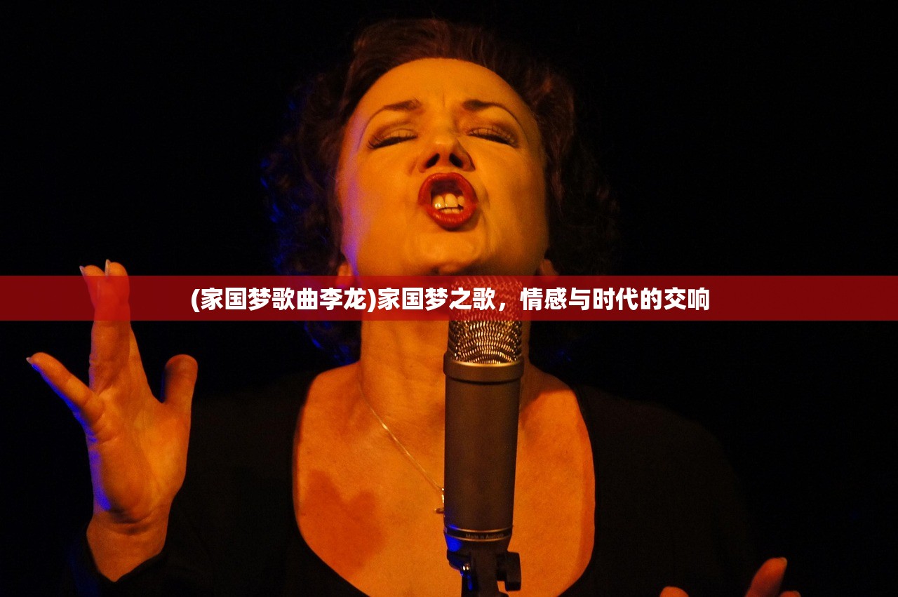 (家国梦歌曲李龙)家国梦之歌，情感与时代的交响