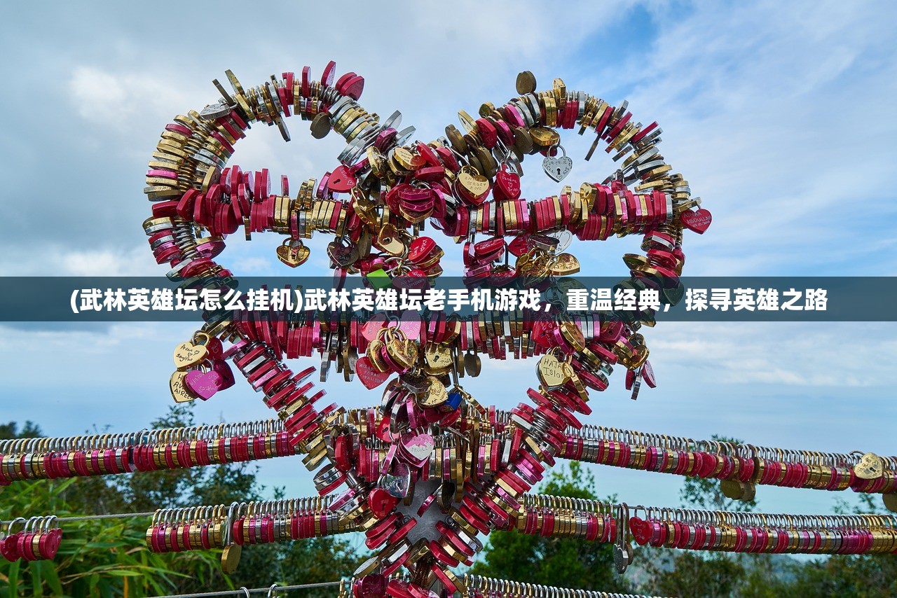 (武林英雄坛怎么挂机)武林英雄坛老手机游戏，重温经典，探寻英雄之路