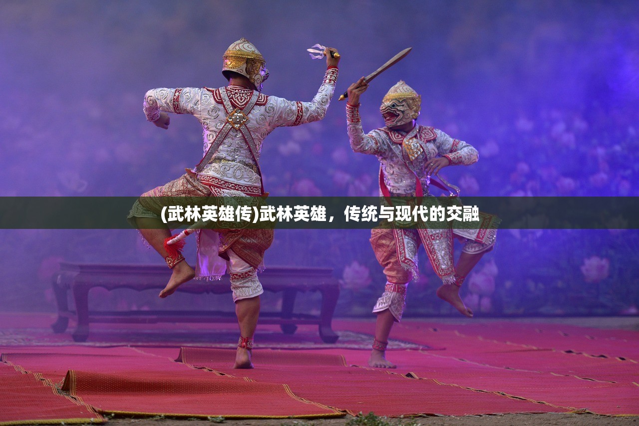 (武林英雄传)武林英雄，传统与现代的交融