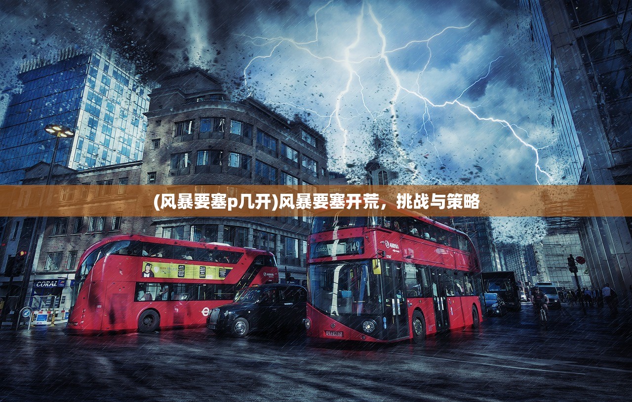 (风暴要塞p几开)风暴要塞开荒,挑战与策略 (风暴要塞p几开)风暴要塞开荒,挑战与策略